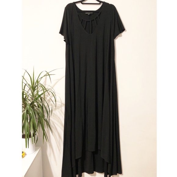 lane bryant black dress